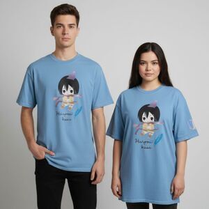 Hello Kitty and Friends x Attack on Titan Kuromi & Mikasa T-Shirt XL NWT